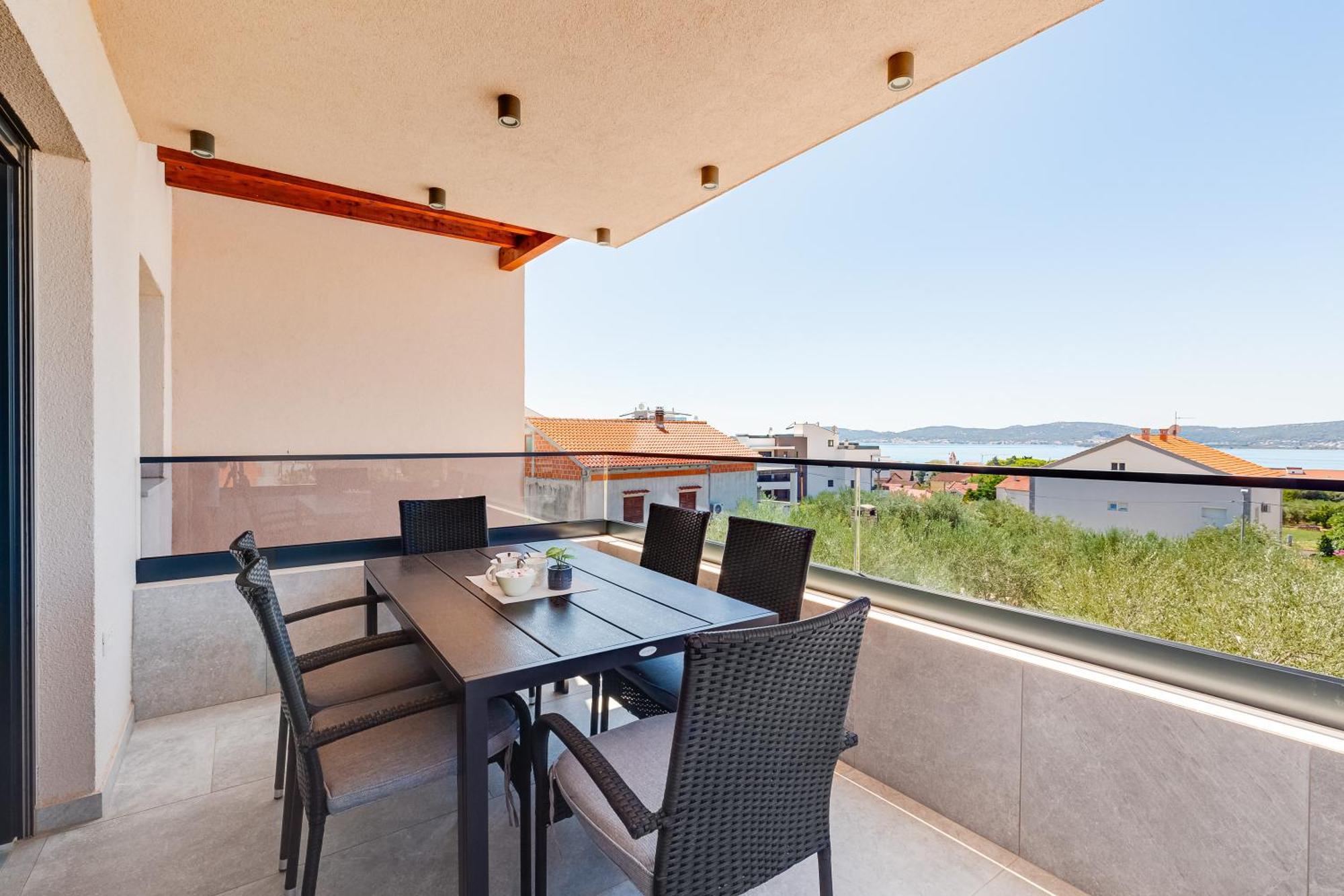 Sea Bay View Apartment - Appartement Avec Piscine Et Magnifique Vue Sur Mer سفيتي فيليب ياكوف المظهر الخارجي الصورة