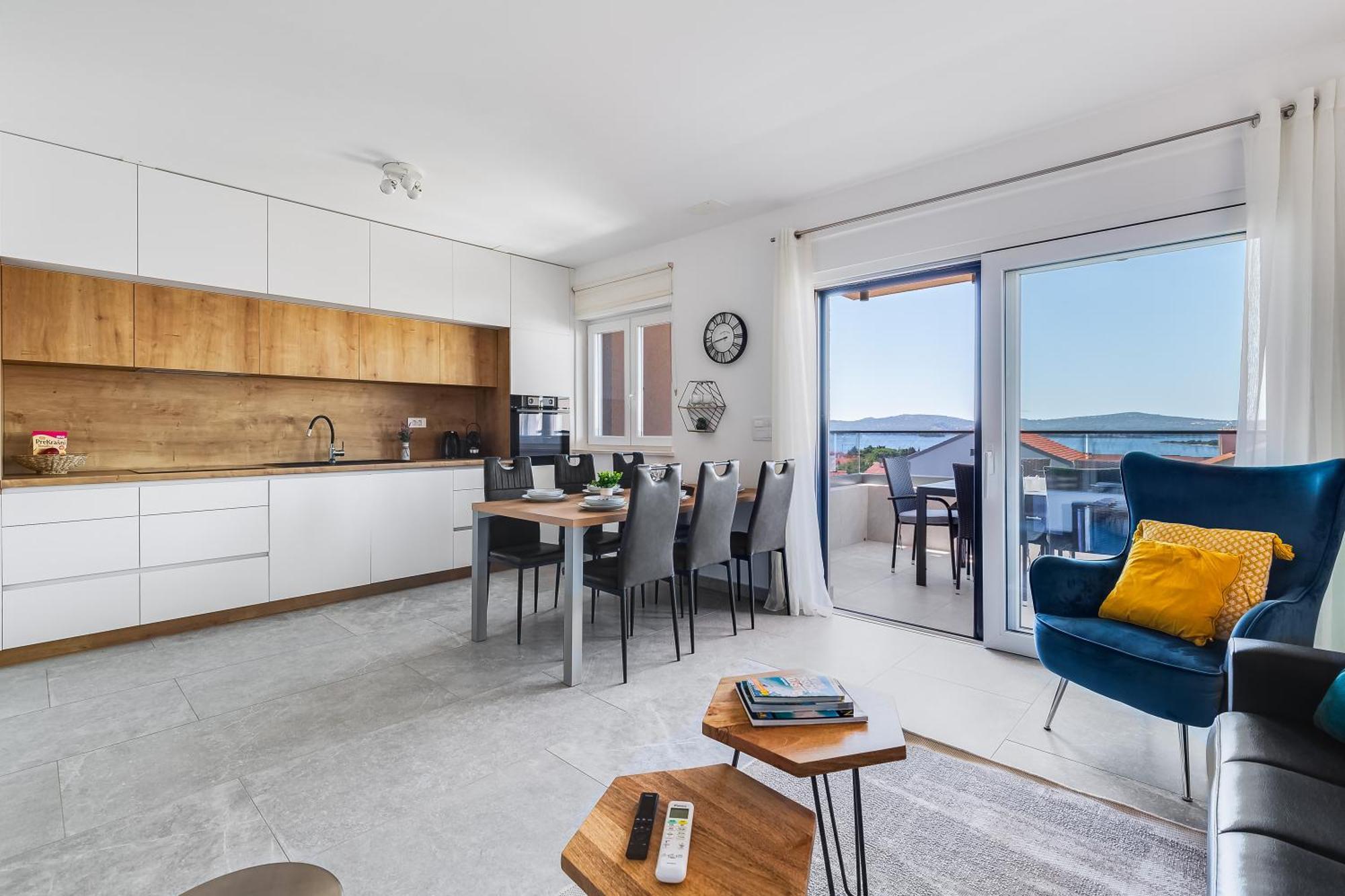 Sea Bay View Apartment - Appartement Avec Piscine Et Magnifique Vue Sur Mer سفيتي فيليب ياكوف المظهر الخارجي الصورة